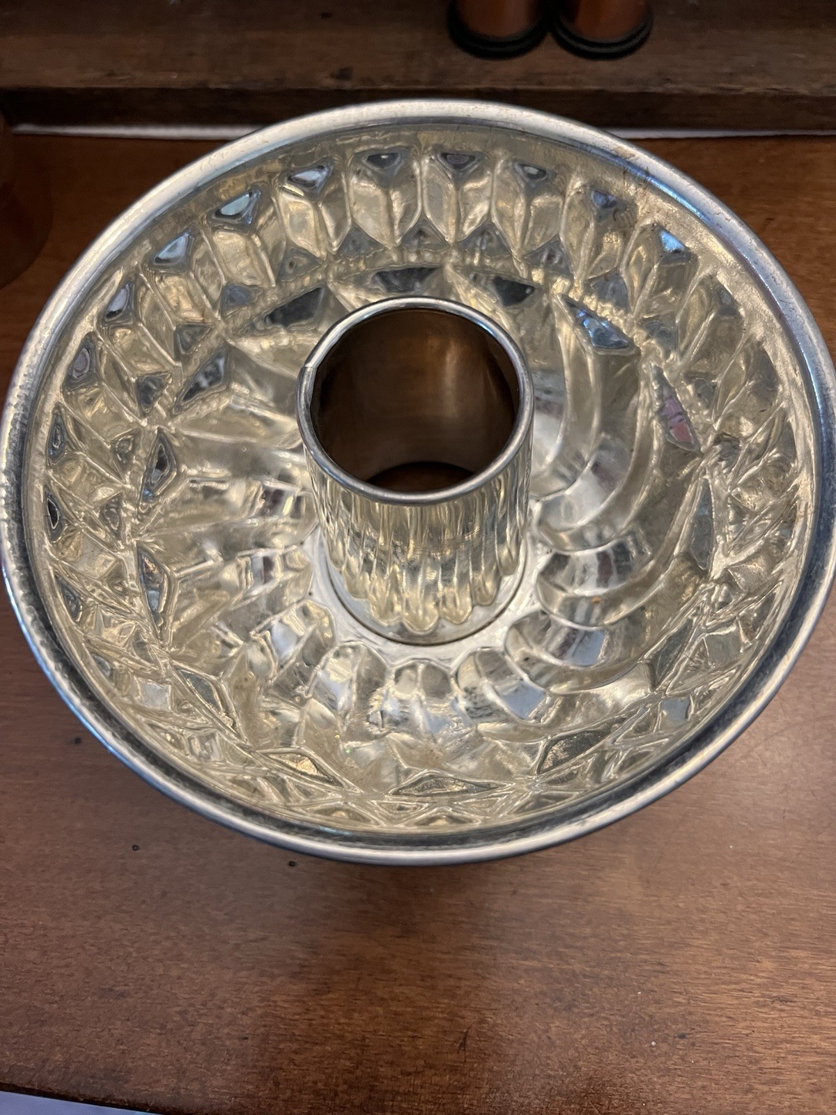 VTG Kaiser Heavy Metal Bundt Cake Pan Jello Mold 6.5\