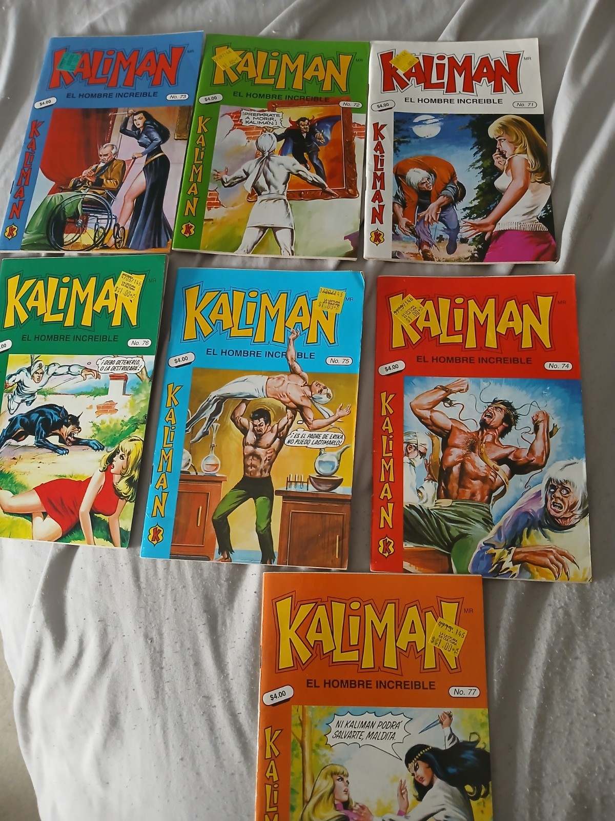 KALIMAN  El hombre Increible Comic Magazine Book 