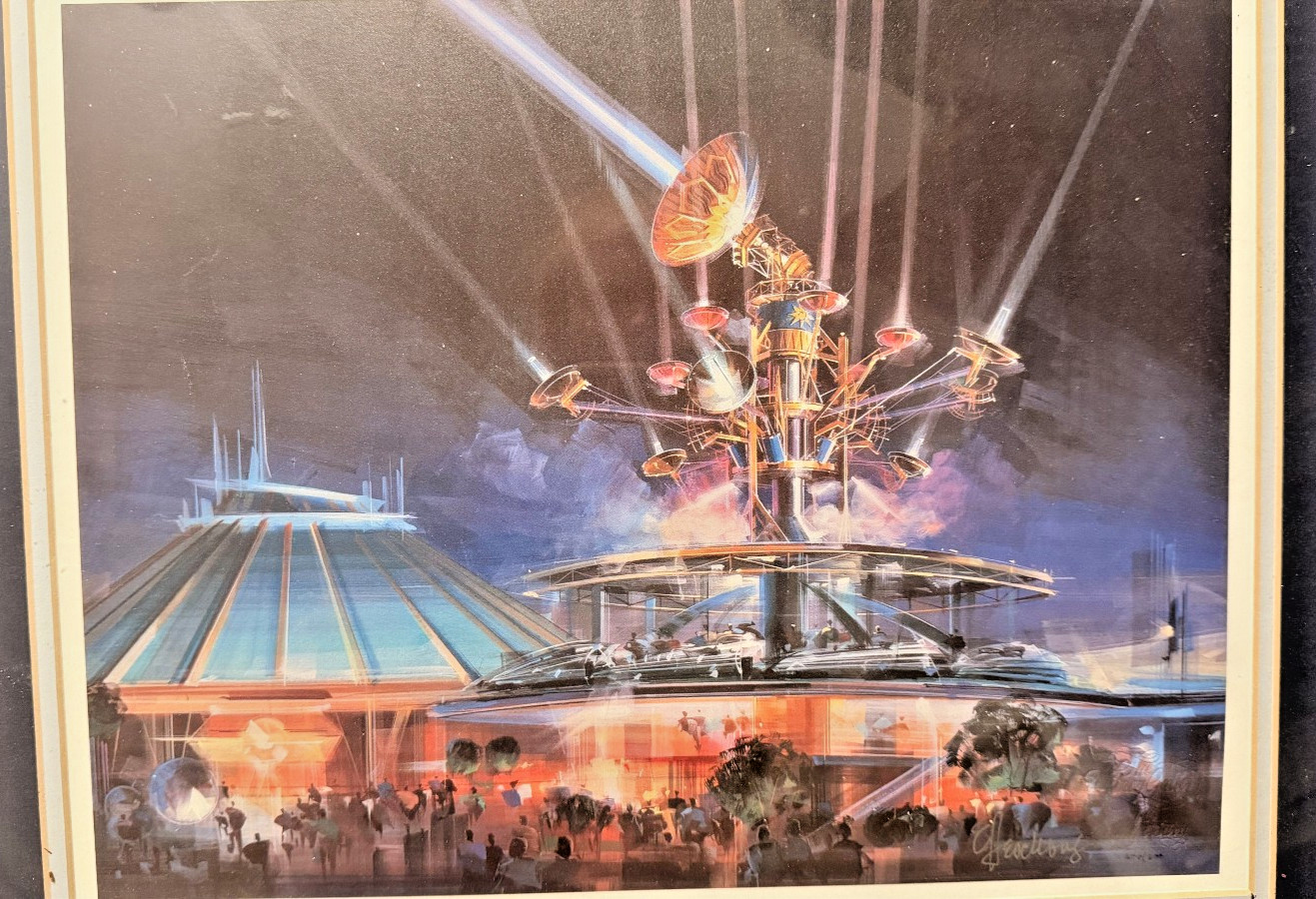 RARE Disney Gallery Concept Art Lithograph 1 of 300 Limited Edition Print '99