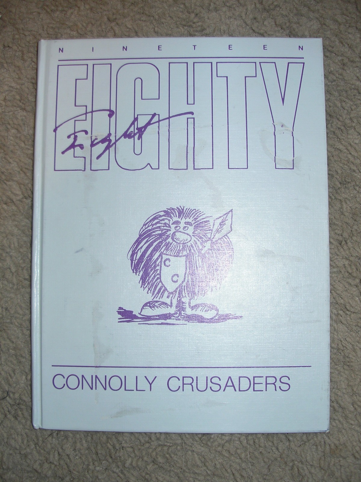 Connolly Jr. HS Yearbook Annual 1988 Middle School Tempe, AZ Crusaders Signed