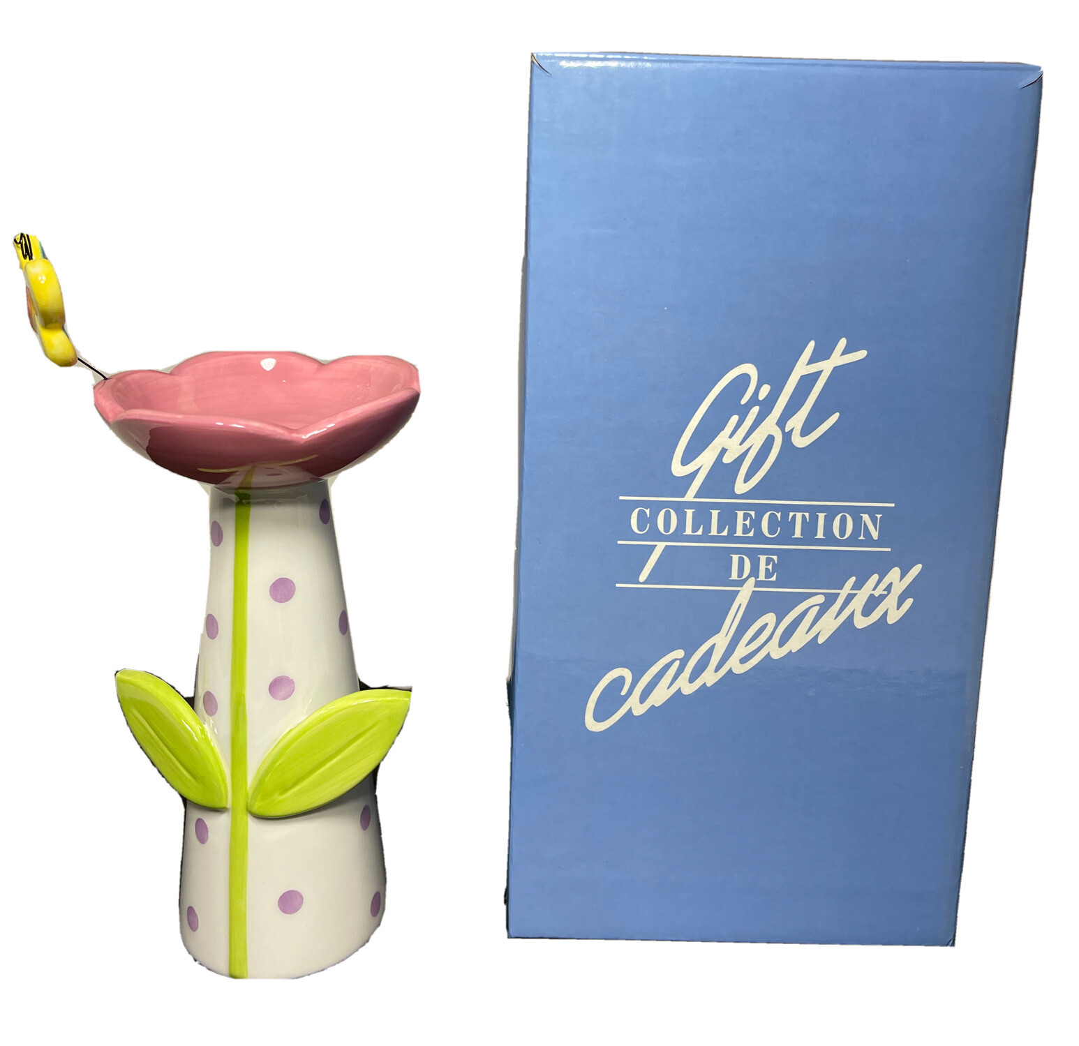 Avon Classic Gift Collection De Cadeaux-floral Brights Vase F 49707-1 -RETIRED￼￼