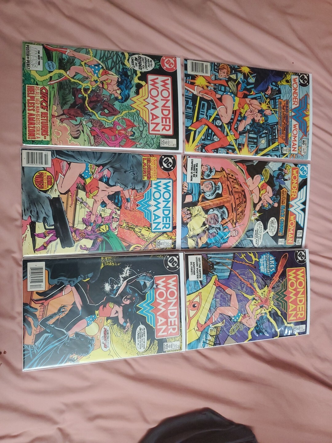 Wonder Woman Lot Of 6 #308 309 310 313 320 322 Bronze Age Comics VG Condition