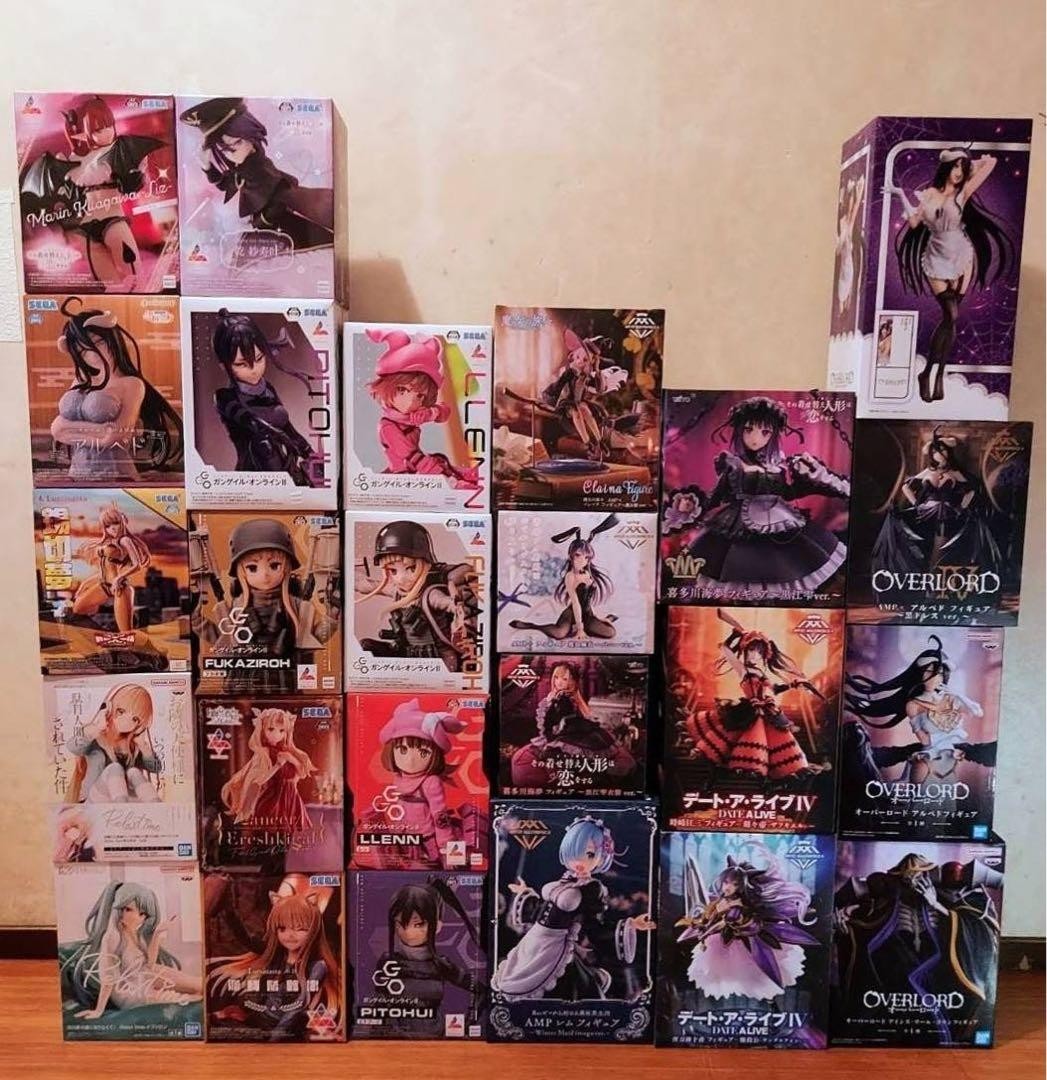 Popular Anime Figures Lot 25 Pieces Fate Grand Order Arcade KonoSuba Collectible