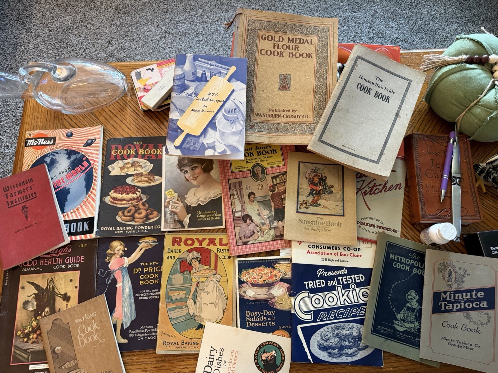 Vintage Lot of 19 Advertising Recipe Food Booklets Pamphlets Ephemera Cookbook Vintage Lot of 19 Advertising Recipe Food Booklets Pamphlets Ephemera Cookbook