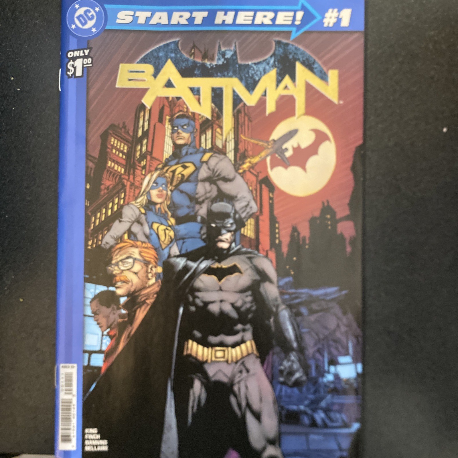 DC START HERE – BATMAN (2016) #1 – REBIRTH