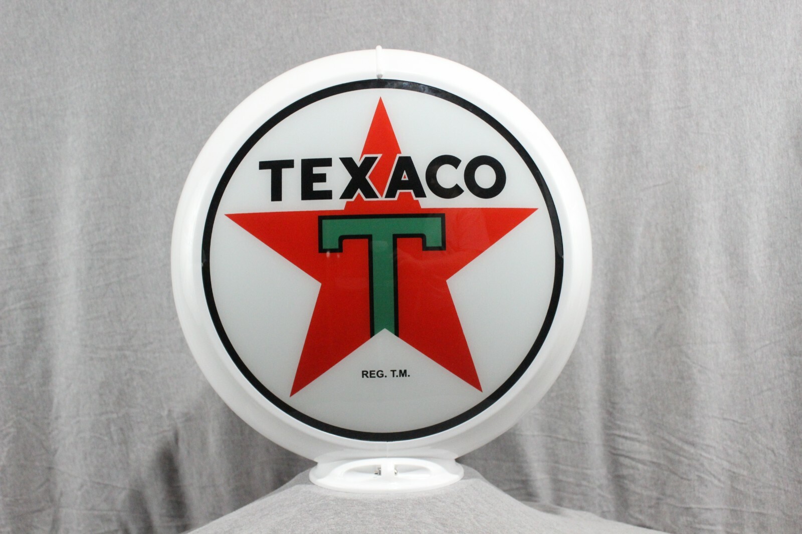TEXACO STAR GAS PUMP GLOBE