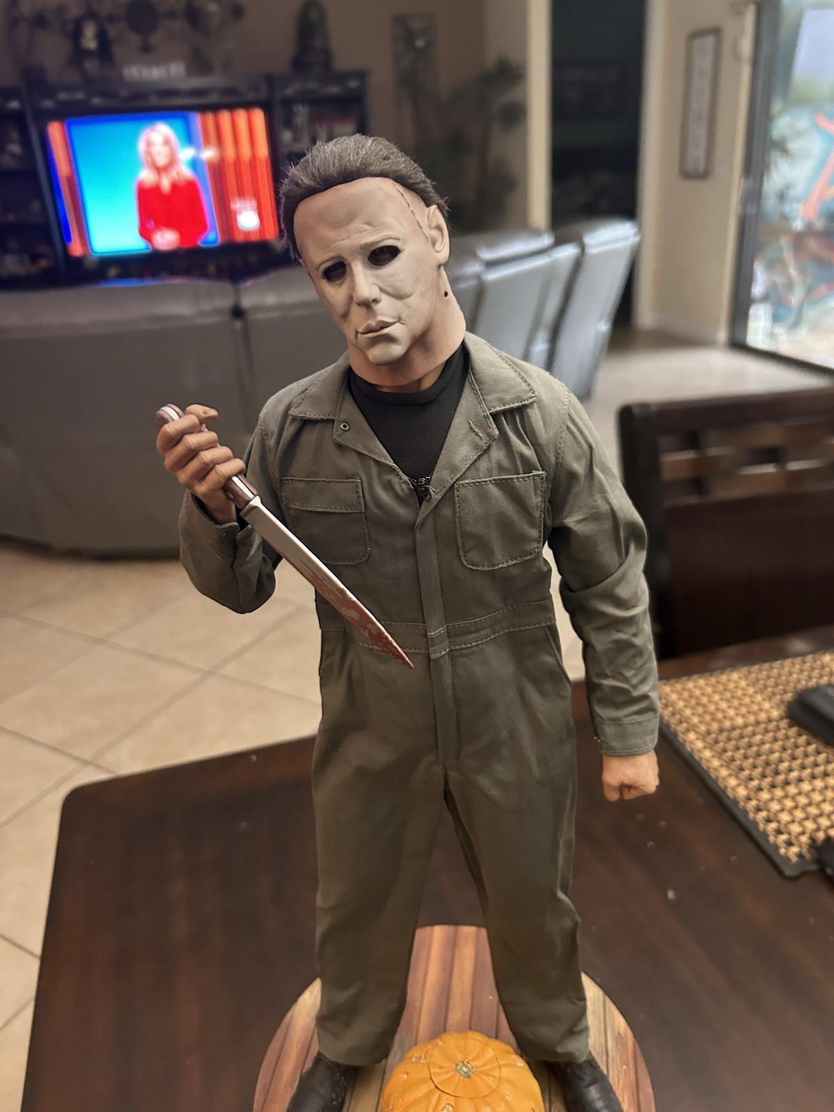 Michael Myers The Shape Holloween 1978 1/4 Horror Statue byPCS With JSA LOA