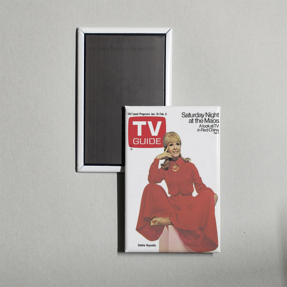 TV Guide 01-31-1970 - The Debbie Reynolds Show Fridge Magnet