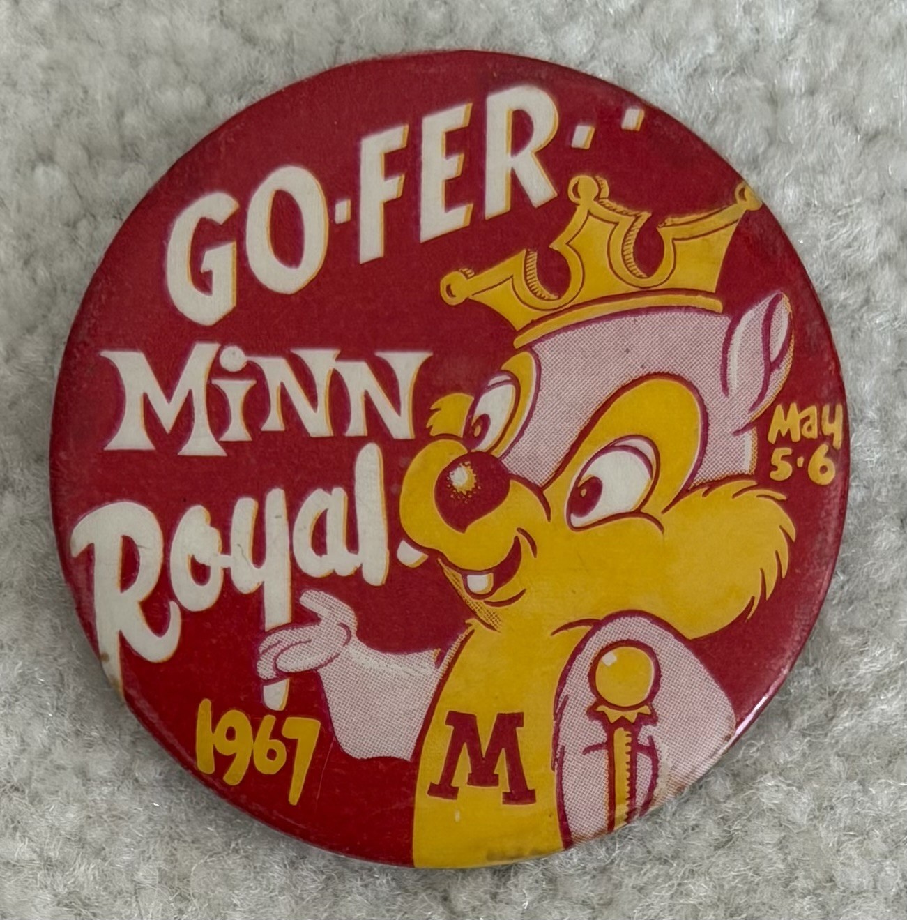 Vintage 1967 University of Minnesota Gophers 