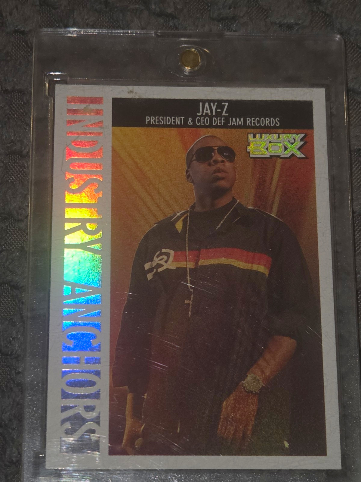 Topps Luxury Box MusiCards Jay-Z Reasonable Doubt IAB-JZ2 /100
