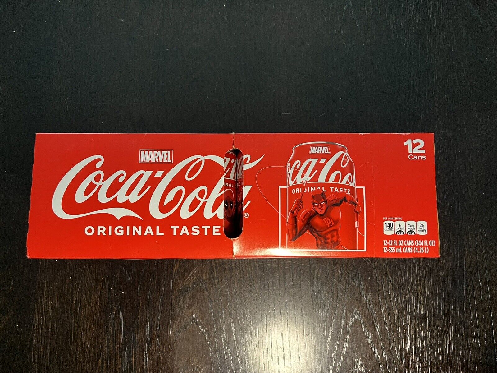 12-Pack Marvel Comics Promotion Coca-Cola Featured Character DEADPOOL