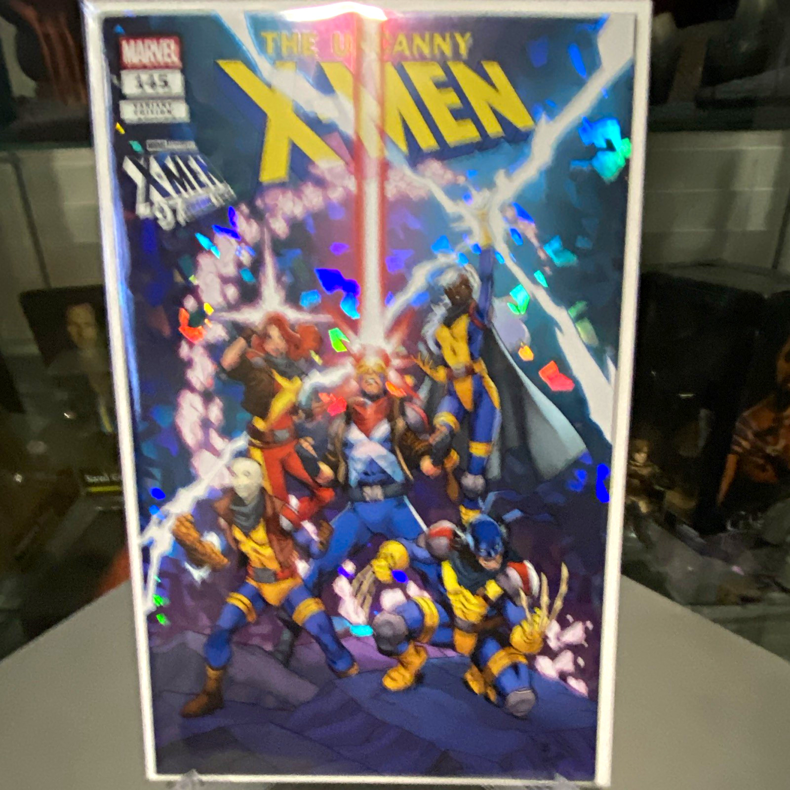 Marvel Comics The Uncanny X-Men #145 Cracked Foil Variant Edition Cover