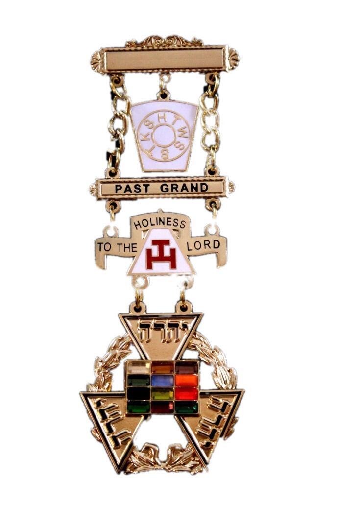 York Rite Past Grand High Priest Masonic Jewel NEW Design