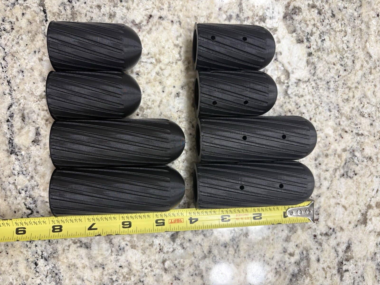 (8 Pack) 37mm Rifled Proj Sampler, 50/90mm W/holes w/o holes for smoke/comp mix