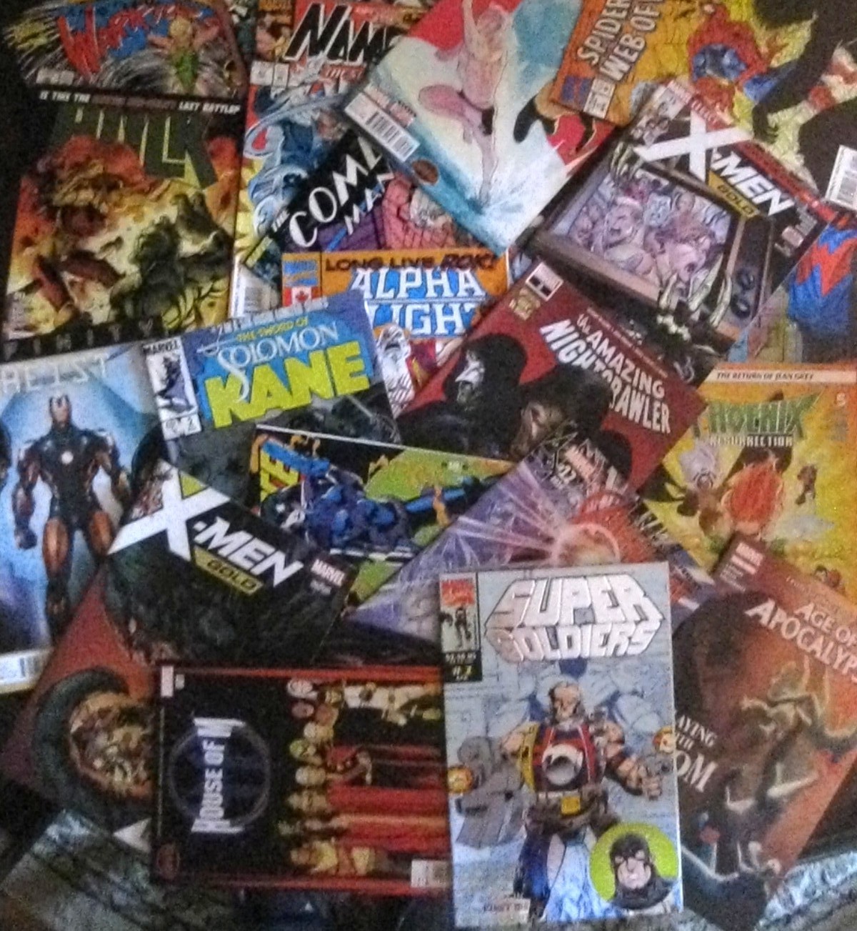 LOT OF 100 DIFFERENT 1980'S TO PRESENT MARVEL COMICS - X-MEN AVENGERS .