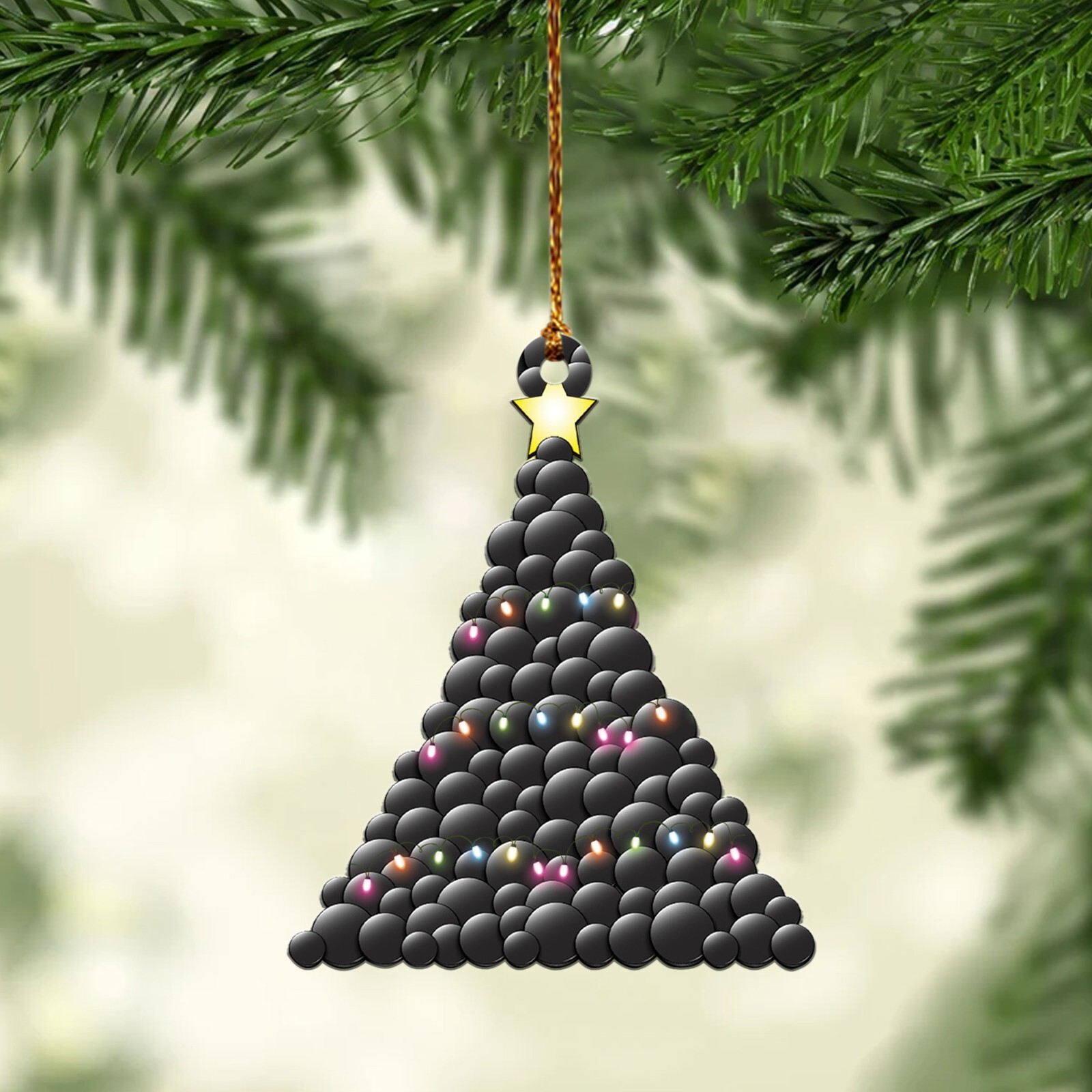 Hockey puck Christmas Tree Ornament, Hockey pucks lover tree Christmas Ornament Hockey puck Christmas Tree Ornament, Hockey pucks lover tree Christmas Ornament