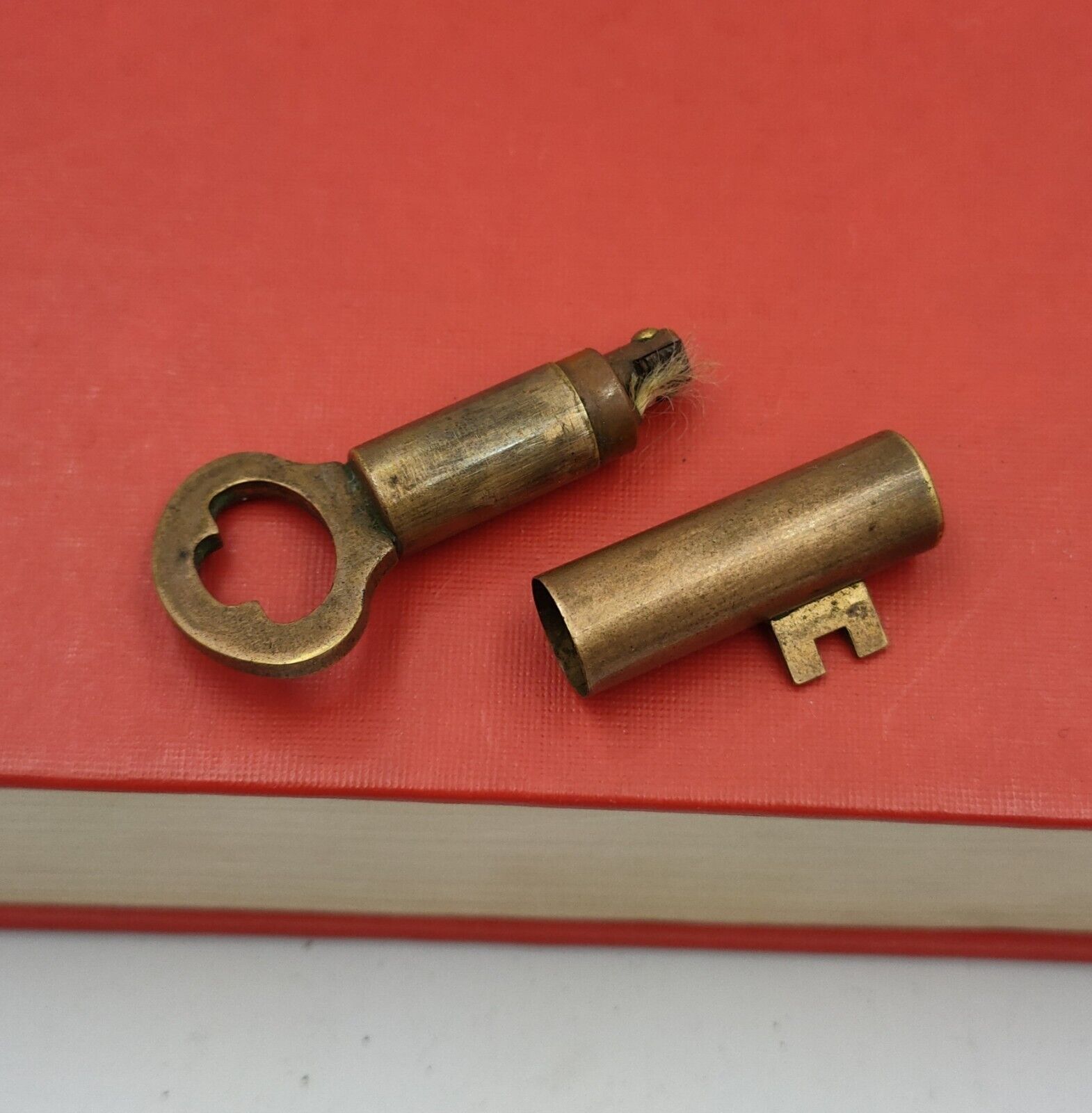 Rare Small Vintage Pocket Antique Lighter Imitation Key