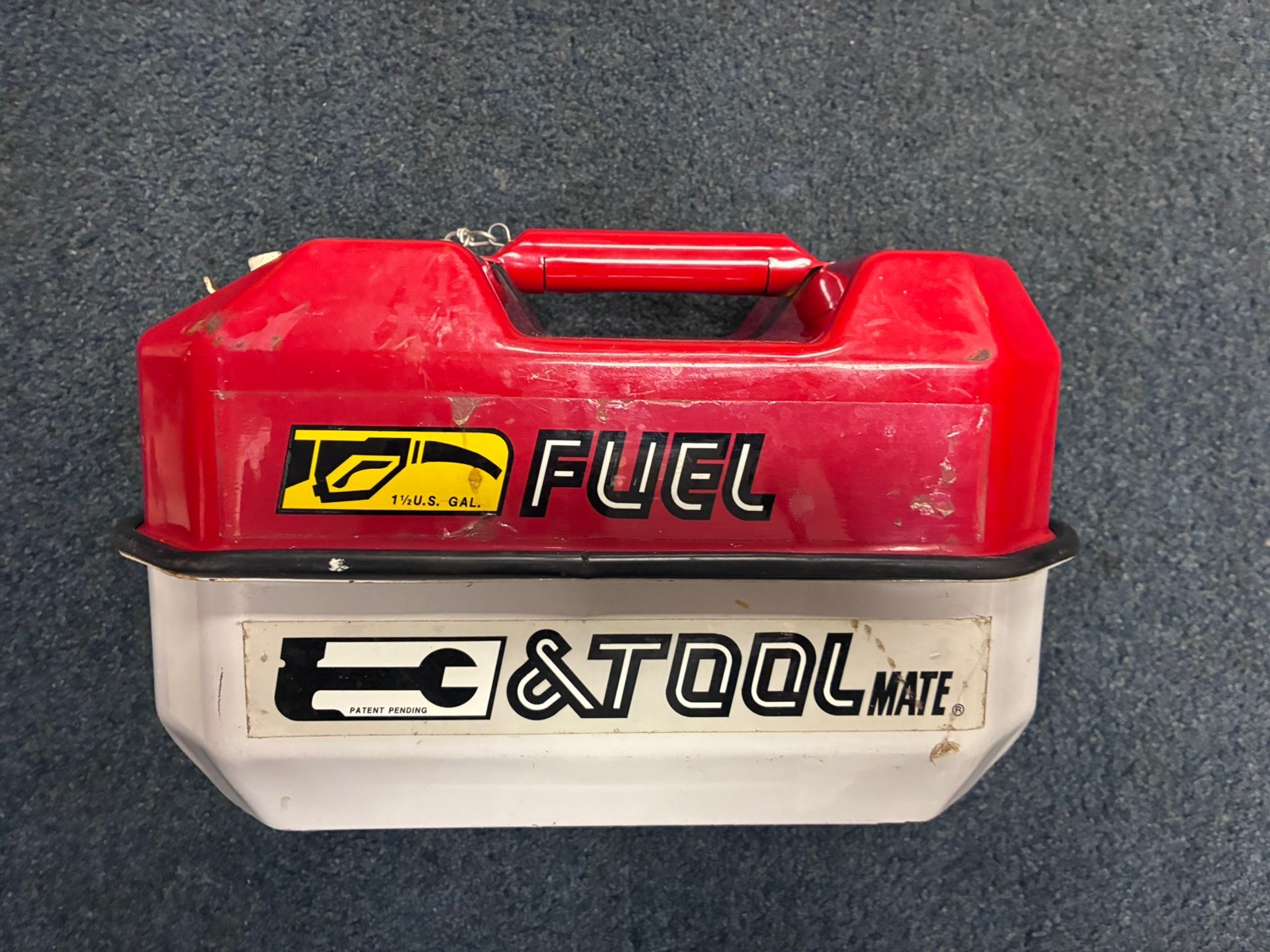 Vintage Blitz Fuel And Tool Mate USMC 1.5 1-1/2 Gallon 5.7 liters Vintage Blitz Fuel And Tool Mate USMC 1.5 1-1/2 Gallon 5.7 liters