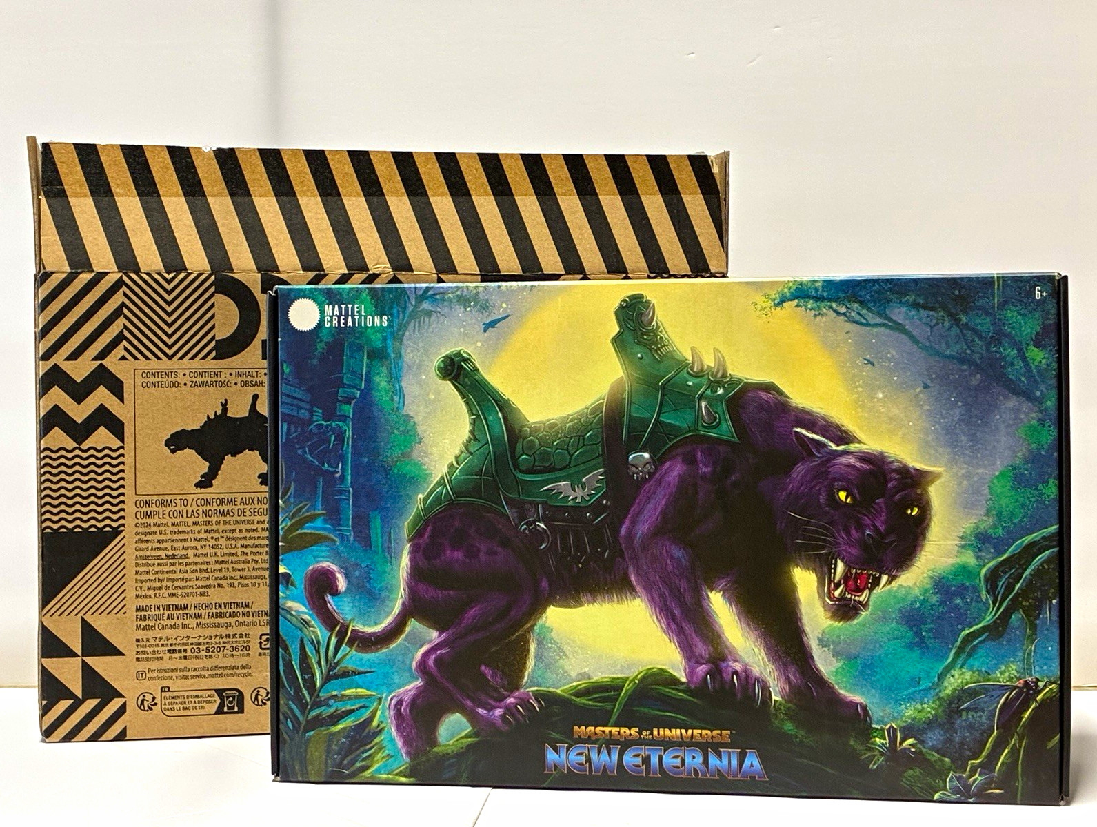 Mattel Creations Masters of the Universe New Eternia Panthor Figure Mattel Creations Masters of the Universe New Eternia Panthor Figure