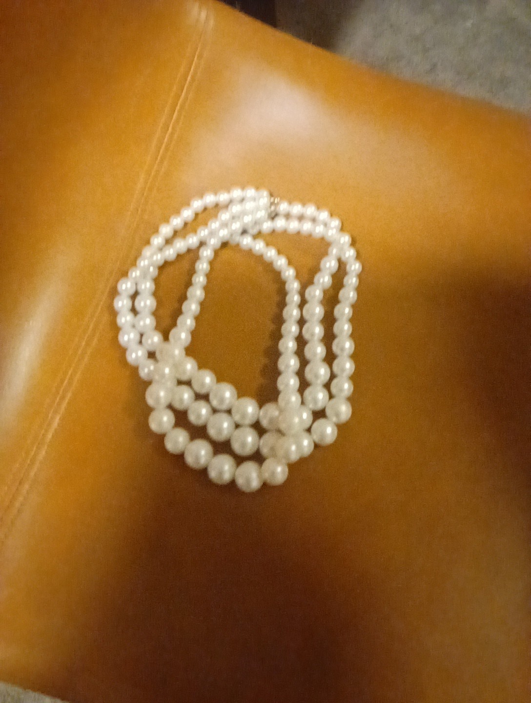 TASAKI Freshwater Pearl 3-Strand Necklace TASAKI Freshwater Pearl 3-Strand Necklace