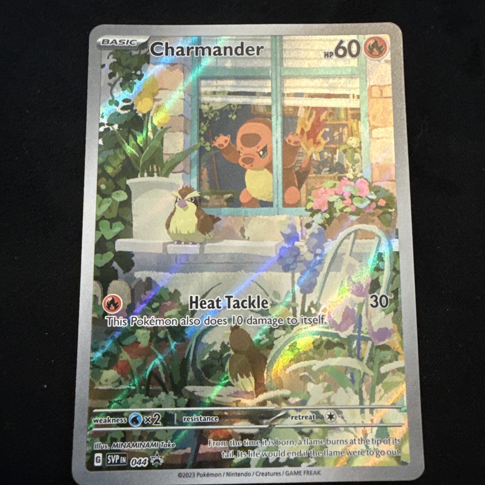 Pokémon TCG SV: Scarlet & Violet Promo Charmander 044 English Holo 2023 Pokémon TCG SV: Scarlet & Violet Promo Charmander 044 English Holo 2023