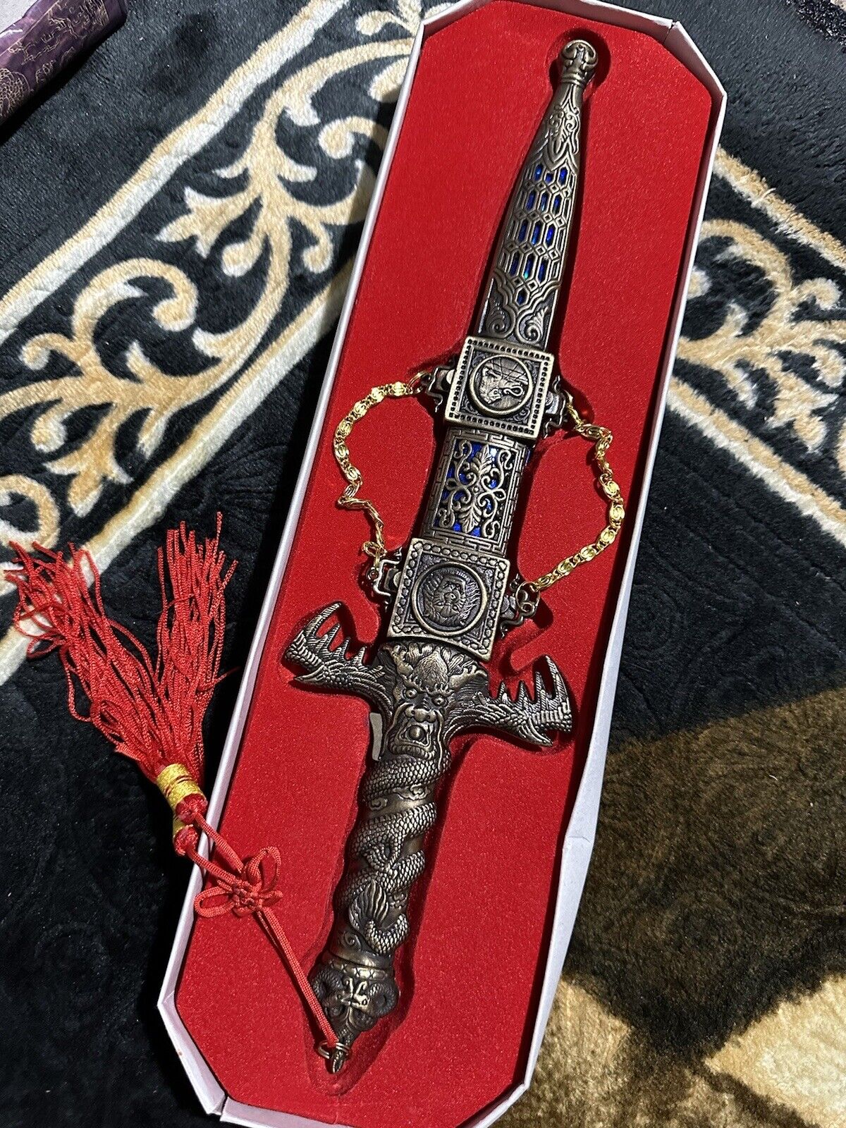 Collection Sword China Vintage Dragon Style