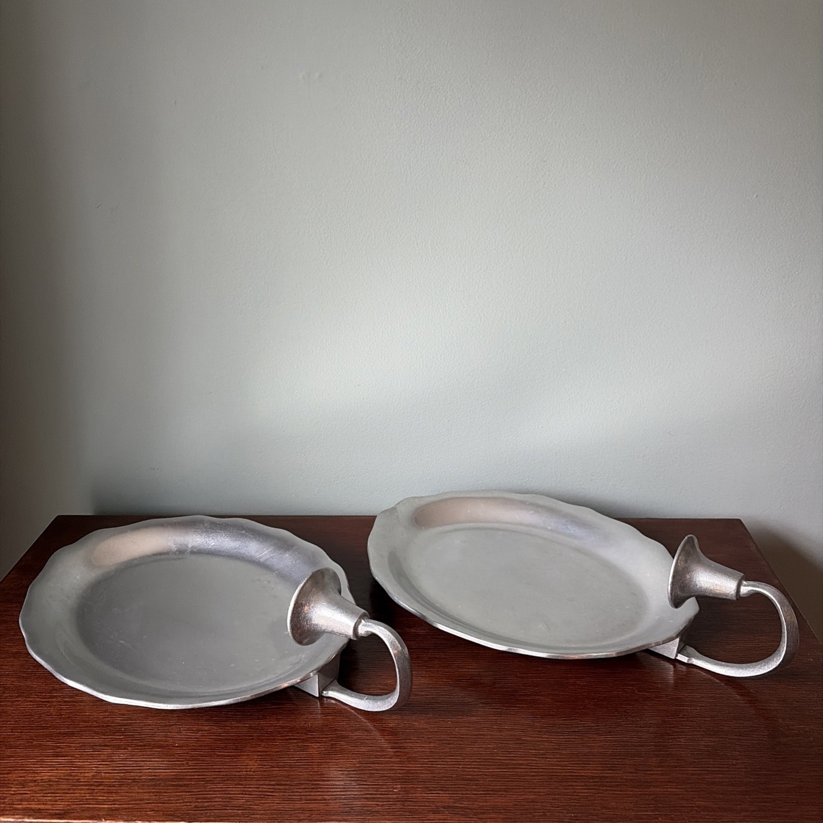 Pair of Vintage Wilton Armetale Pewter 15