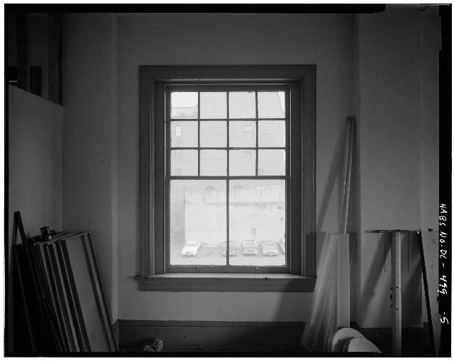 Washington DC 322 Eighth Street NW 1900s Interior Window Commercial Building