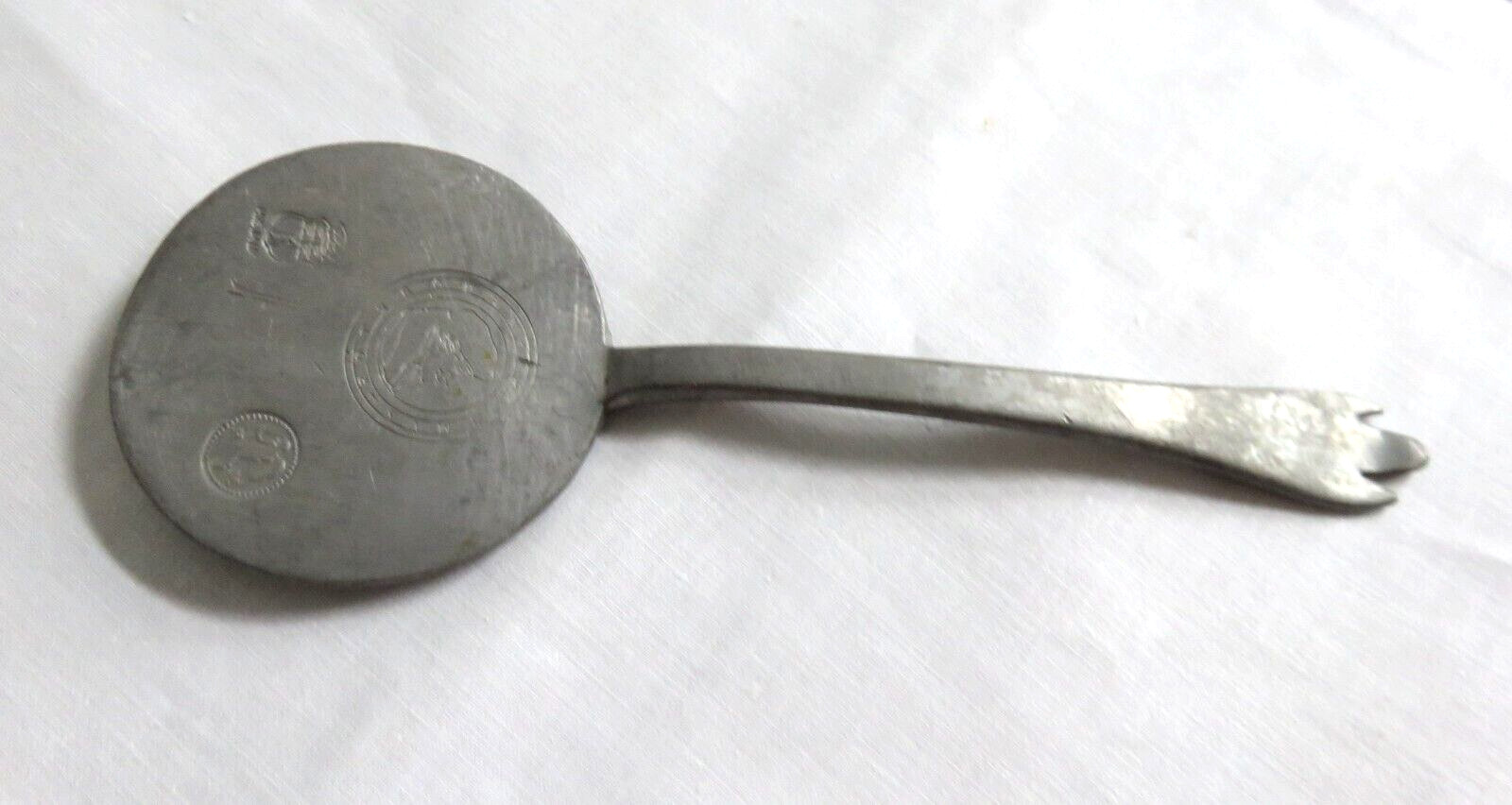 VINTAGE H.M. PEWTER KITCHEN UTENSIL GERMANY