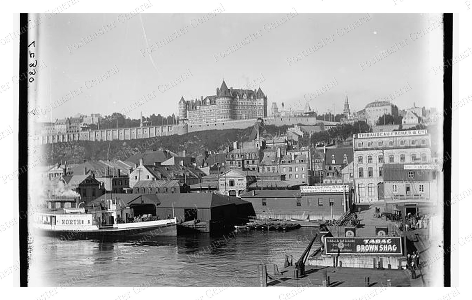 Quebec City Quebec Chateau Frontenac Standard Postcard COPY RPPC
