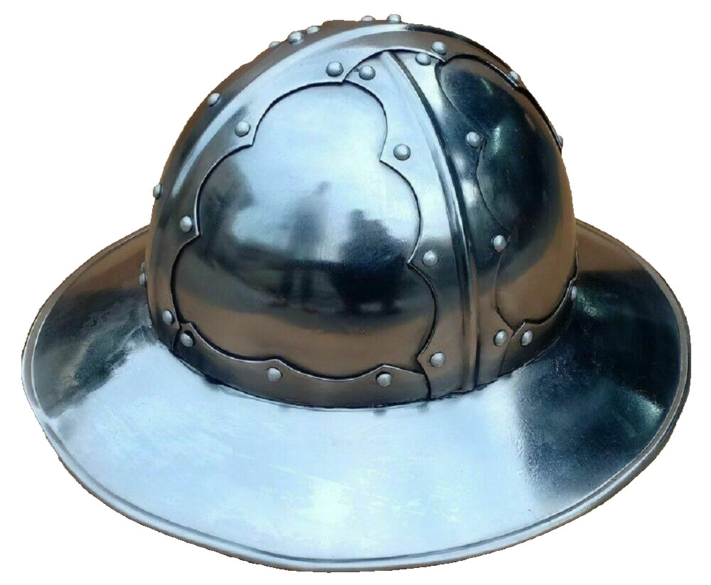 Medieval 18 gauge kettle hat Costume helmet Larp SCA battle ARMOR helmet