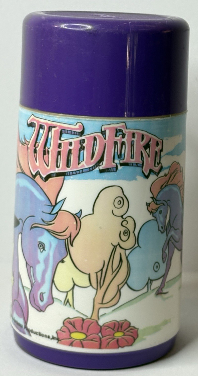 VINTAGE 1986 ALADDIN HANNA BARBERA WILDFIRE THERMOS