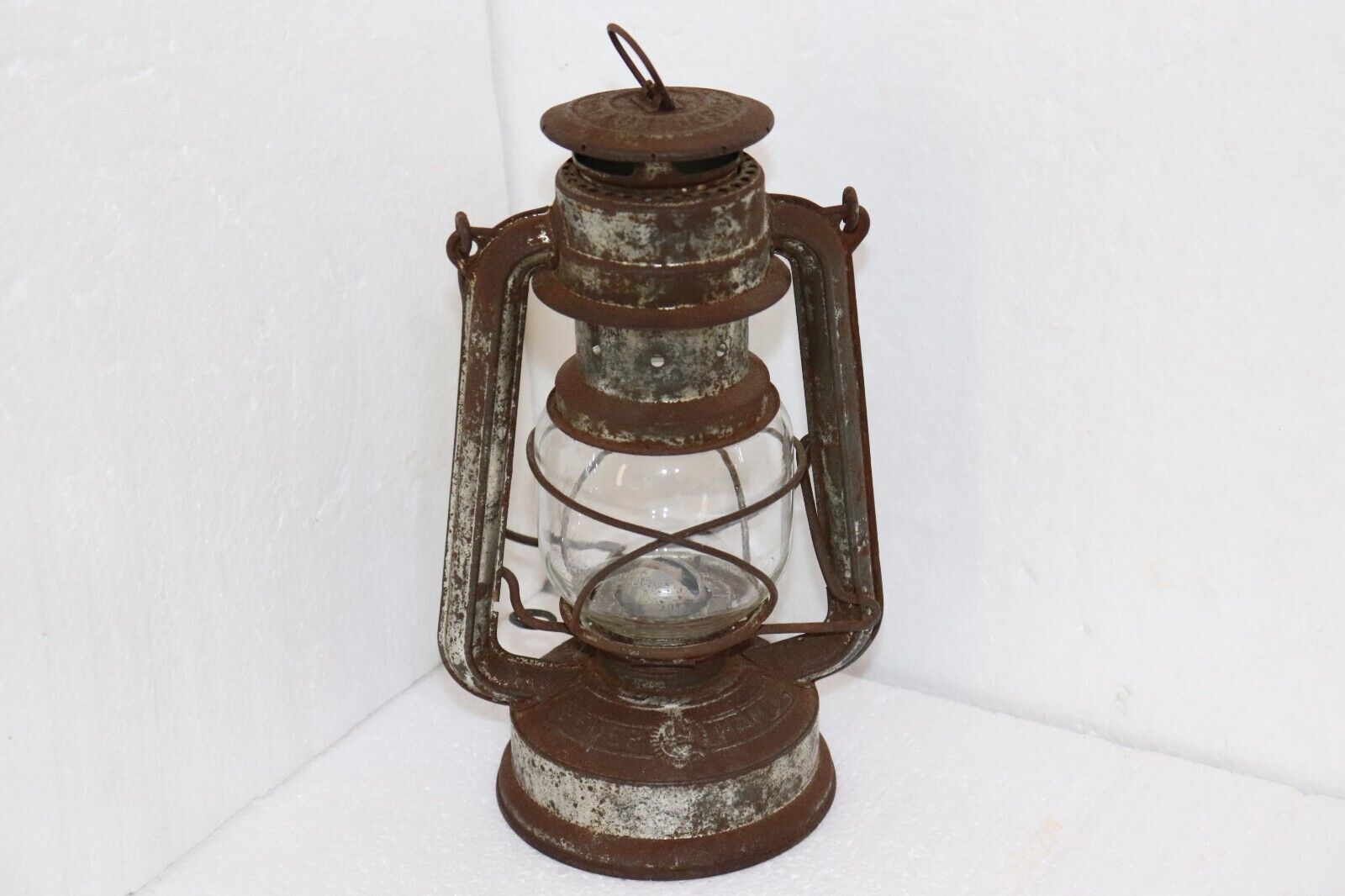 Old Vintage Original Nier Feuerhand Baby 275 Kerosene Lantern Western Germany.