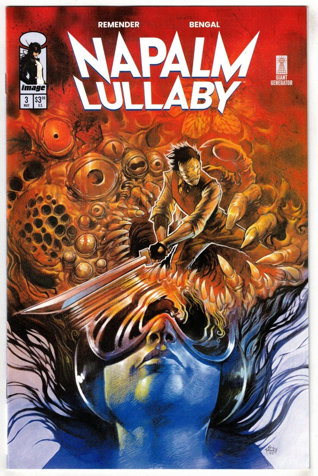 NAPALM LULLABY #3- 1:10 ERIC POWELL VARIANT- RICK REMENDER- IMAGE