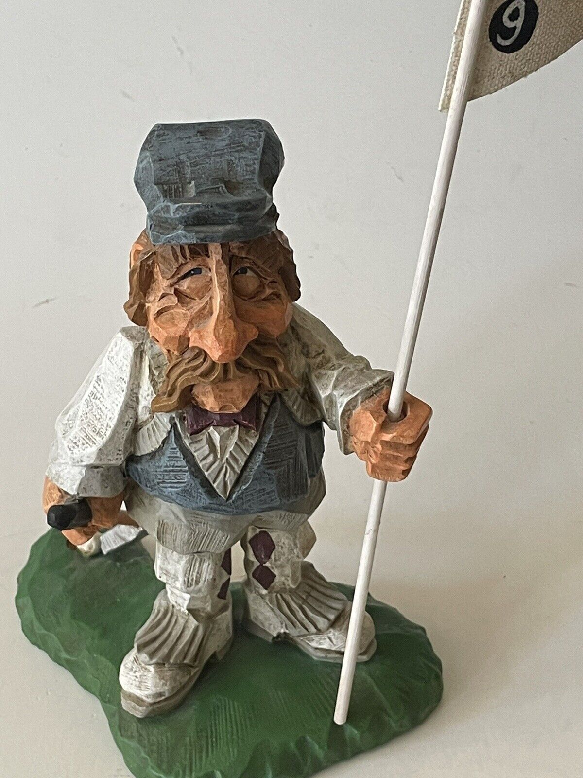 Vintage David Frykman Portfolio The Golfer Figurine 1997  10.5\