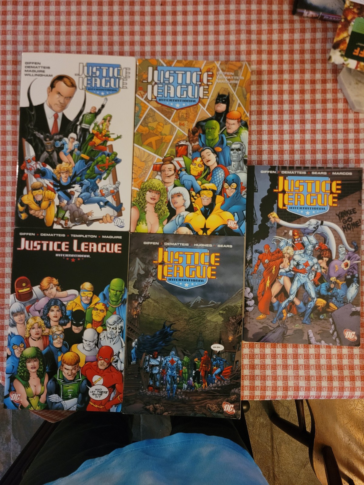 Justice League International Volumes 2, 3, 4, 5, 6 DC Comics TPB Lot Of 5 GNs