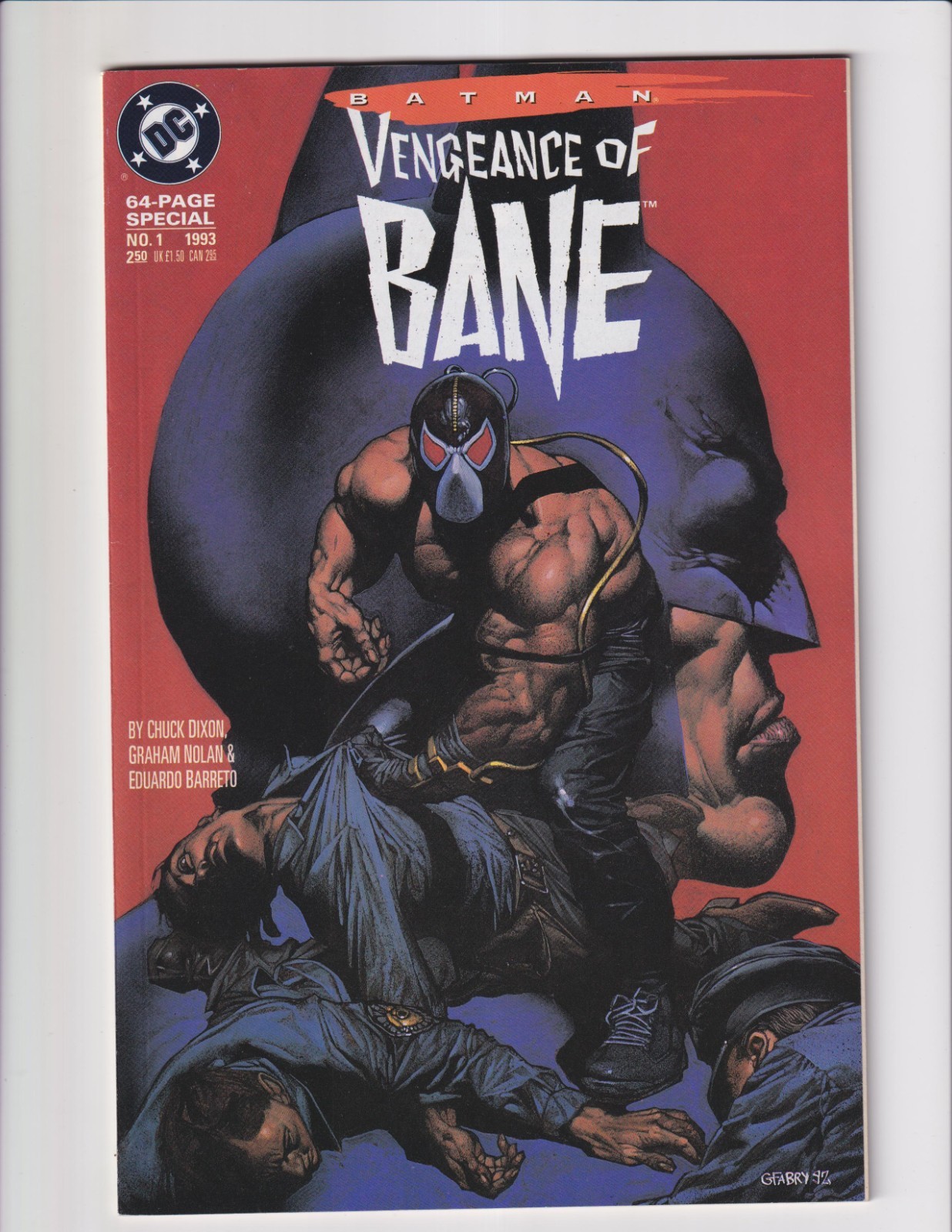 BATMAN VENGEANCE OF BANE #1 DC 1993 1ST PRINT 1ST APPEARANCE &ORIGIN DIXON NOLAN