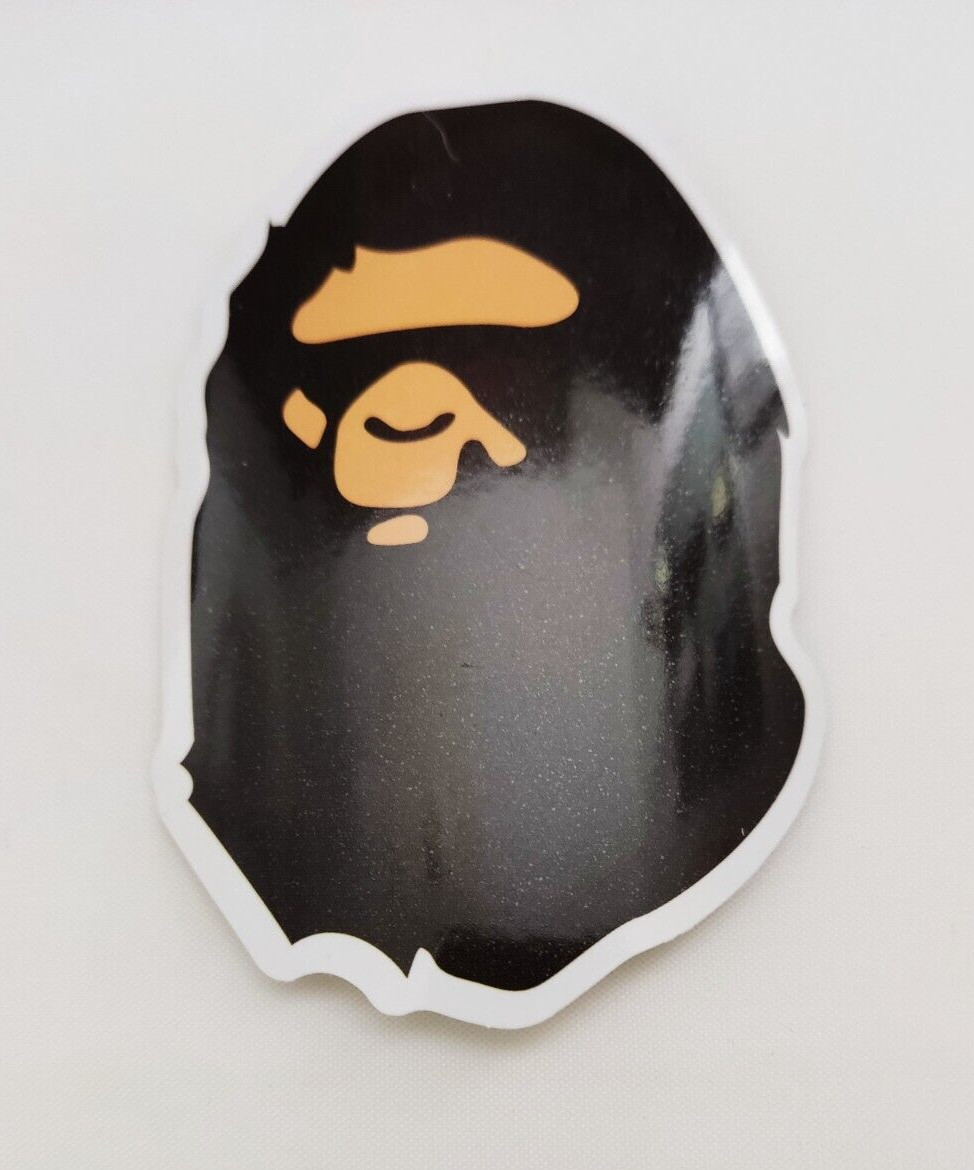 A Bathing Ape Bape Waterproof Vinyl Logo Decal Sticker 3\