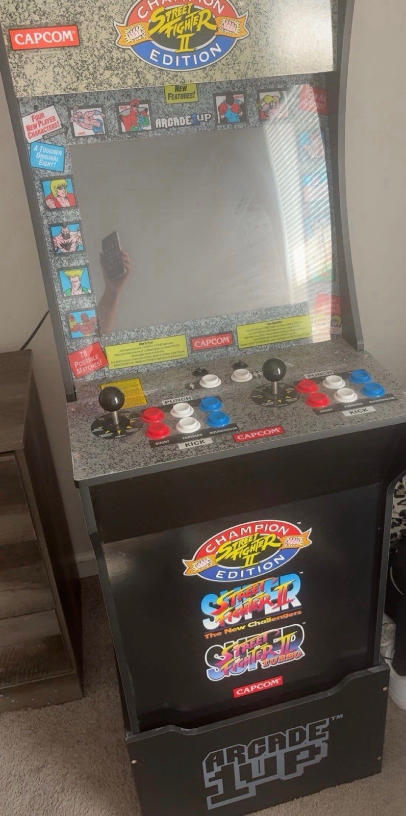Arcade1Up Street Fighter II Champion Edition Cabinet Arcade Cabinet