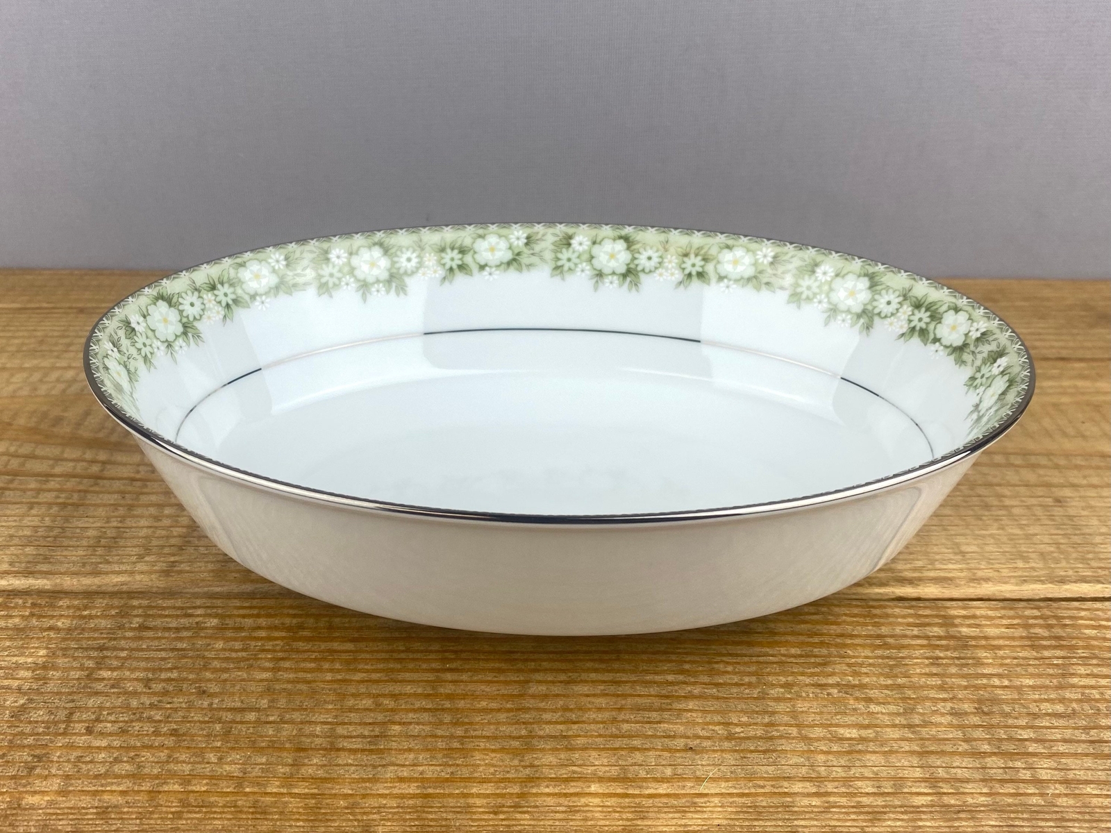 Noritake Princeton Oval Serving Bowl Vintage