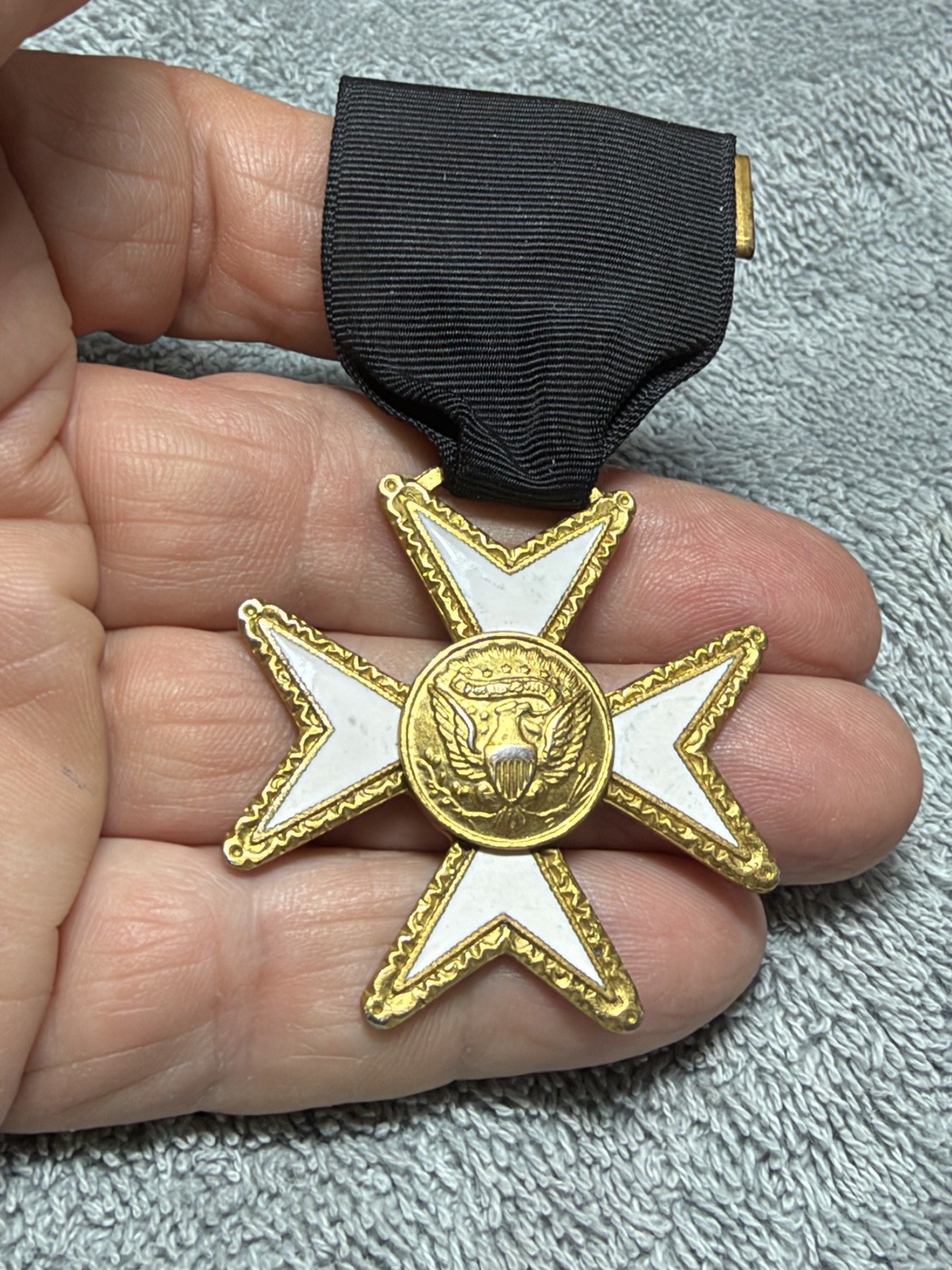 Vintage Masonic Knights Of Templar Order Of Malta Medal