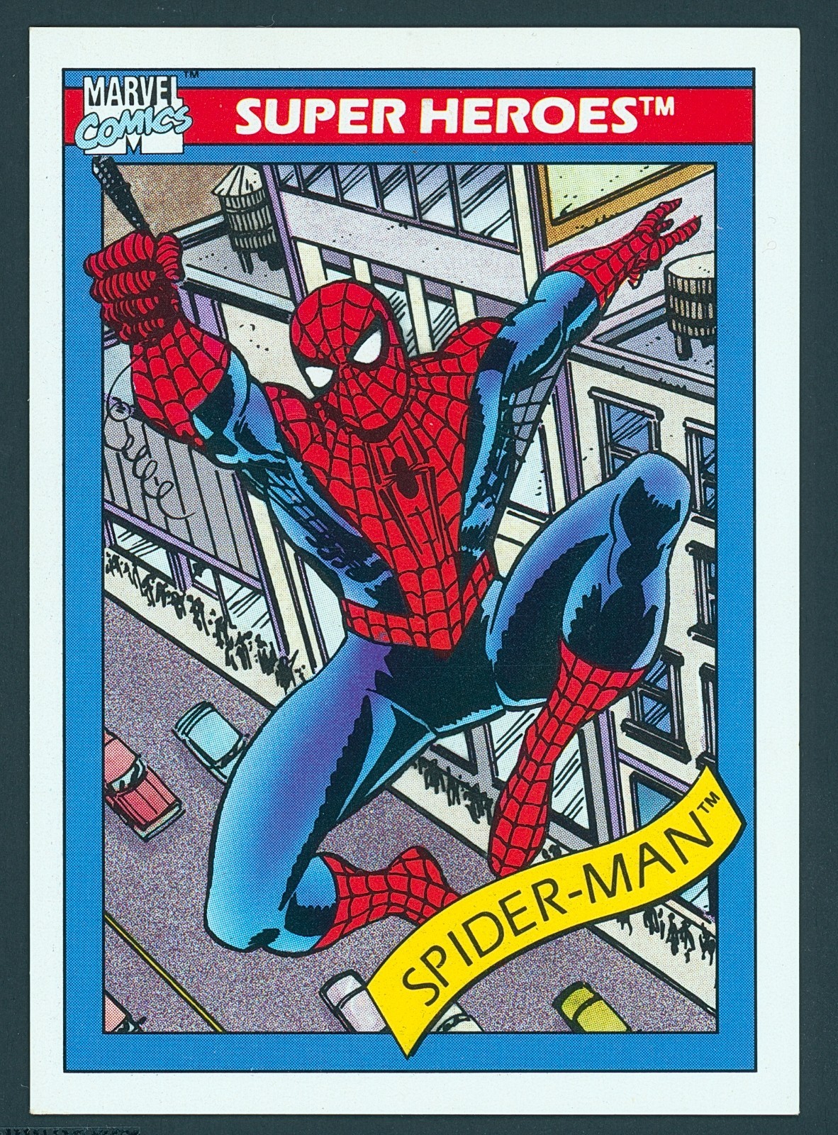 1990 Impel Marvel Universe Rare Spider-Man #29