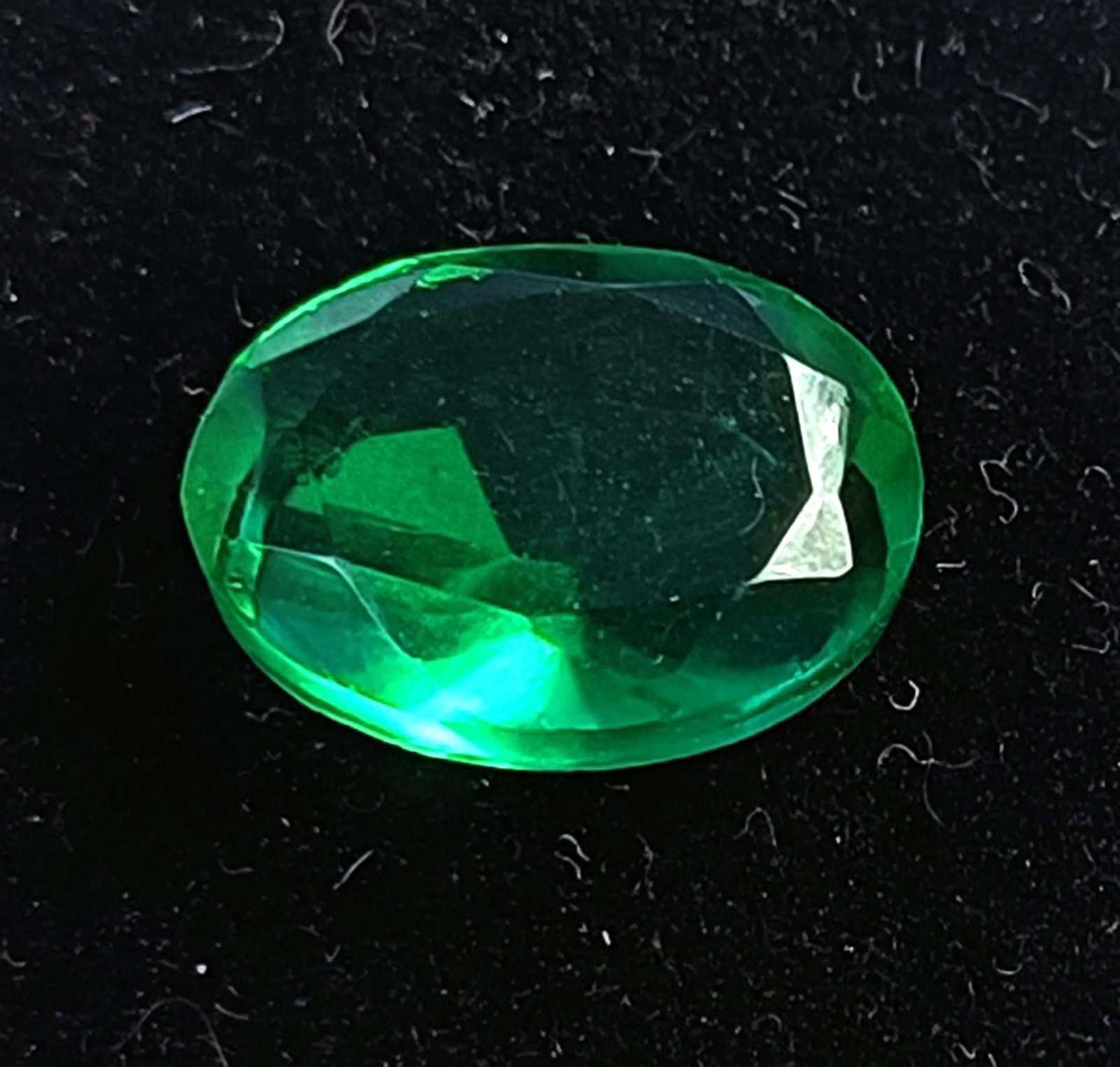 10+ Ct Natural Certified Colombian Green Emerald Oval Cut IGL Loose Gemstone 27R