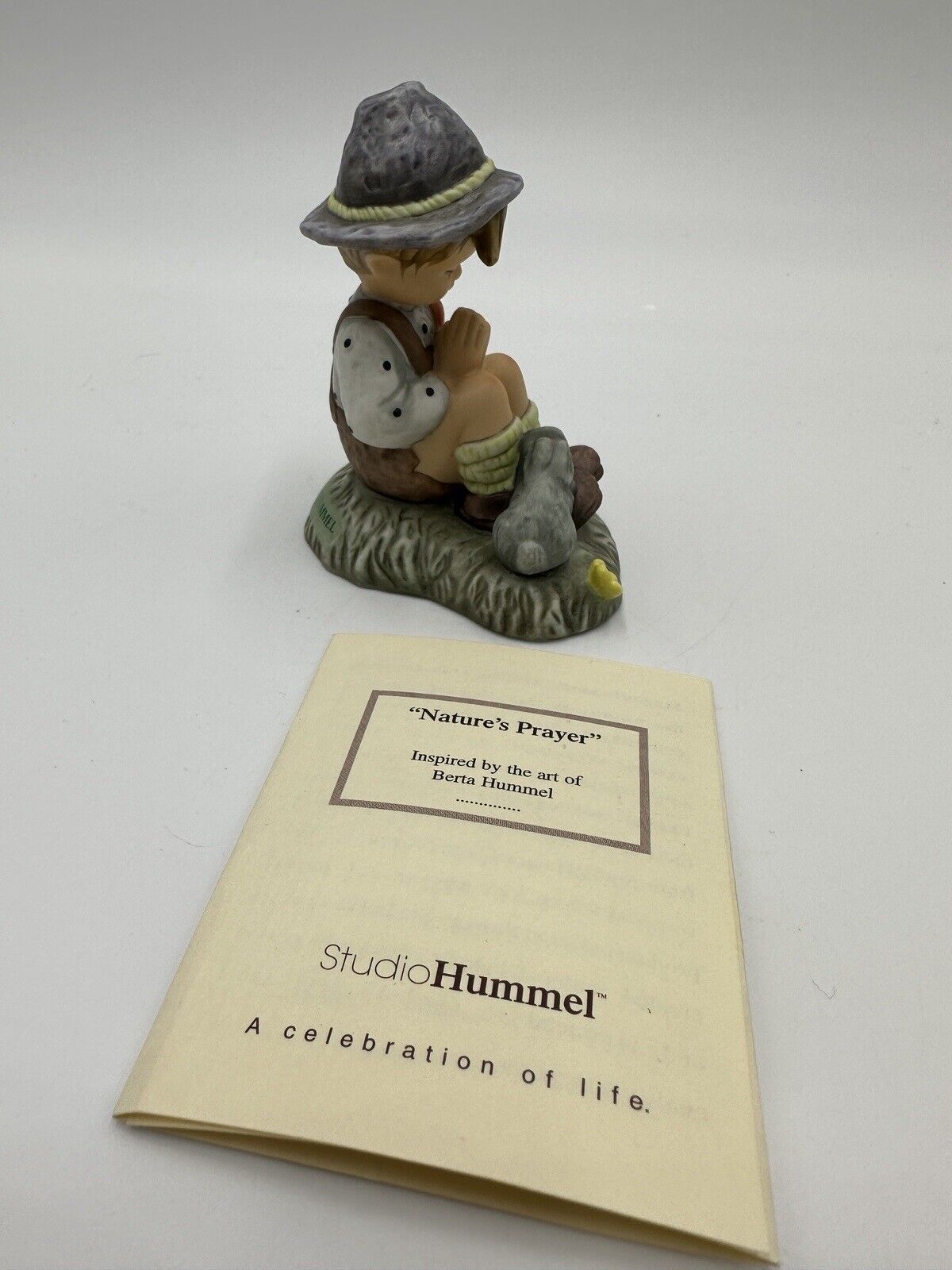 Berta Hummel Goebel Nature's Prayer Porcelain Figurine Bh55 1997 Decor Vintage