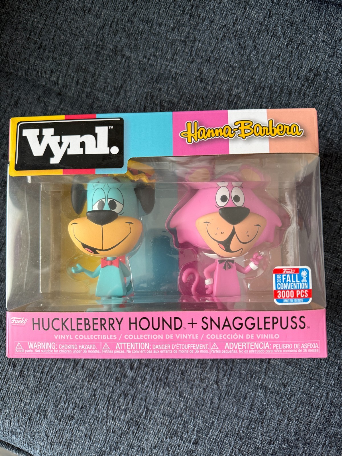 Funko Pop - Vynl Huckleberry Hound & Snagglepuss 2018 NYCC Shared 3k LE - New Funko Pop - Vynl Huckleberry Hound & Snagglepuss 2018 NYCC Shared 3k LE - New