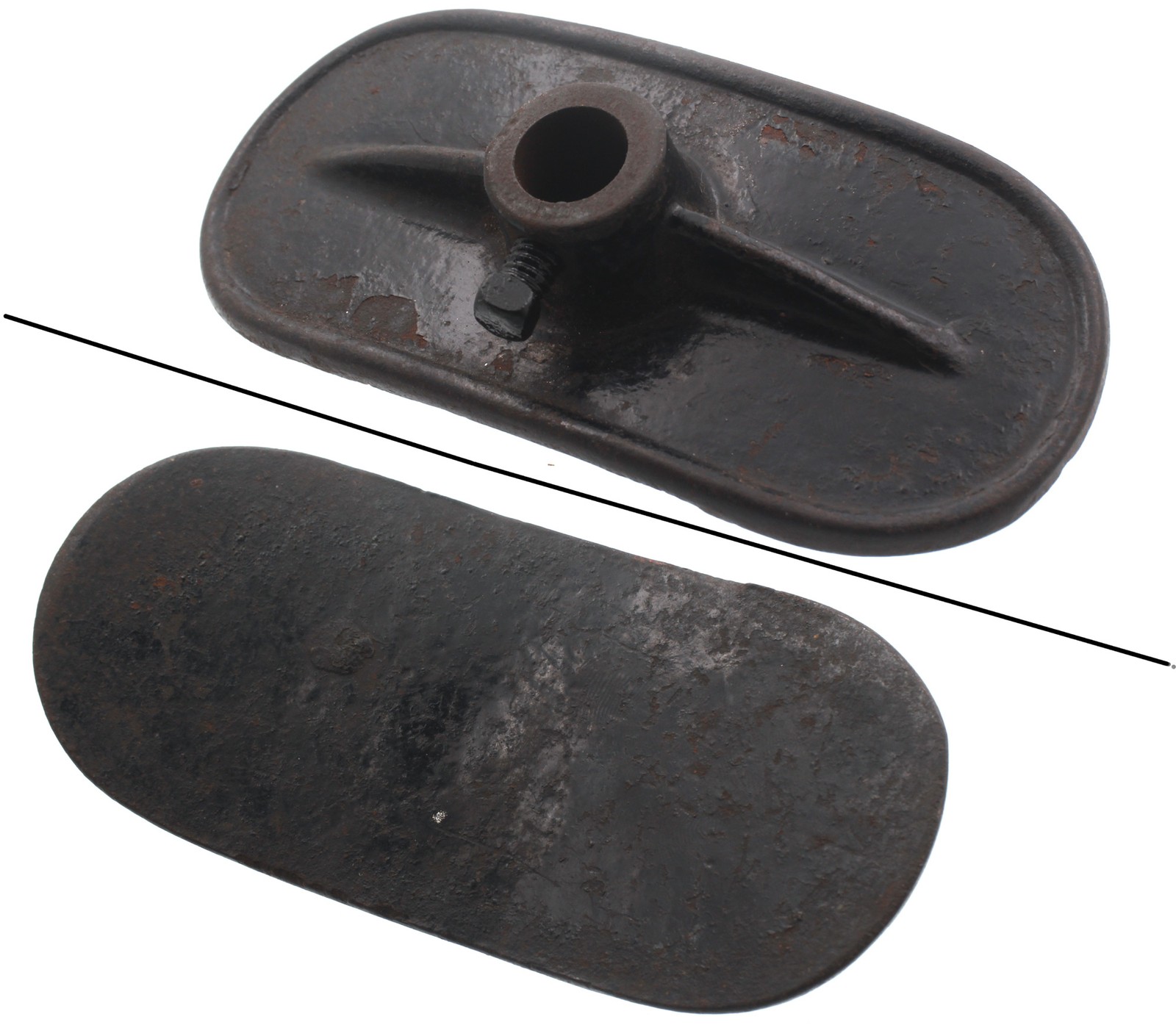 Orig. Breast Plate/Screw for Goodell-Pratt No. 6A Breast Drill-90%- mjdtoolparts