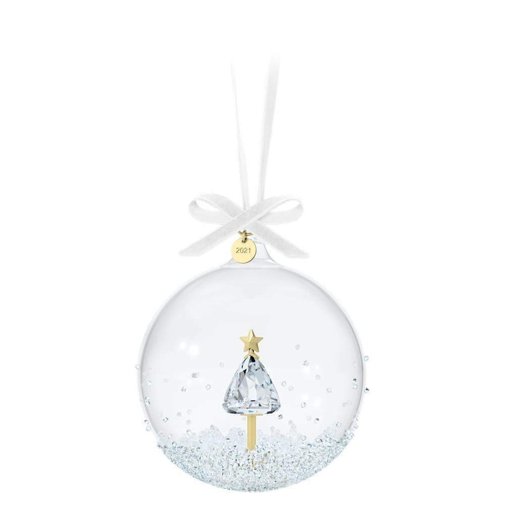 SWAROVSKI Crystal Christmas Annual Edition 2021 Ball Ornament 5596399 NEW IN BOX