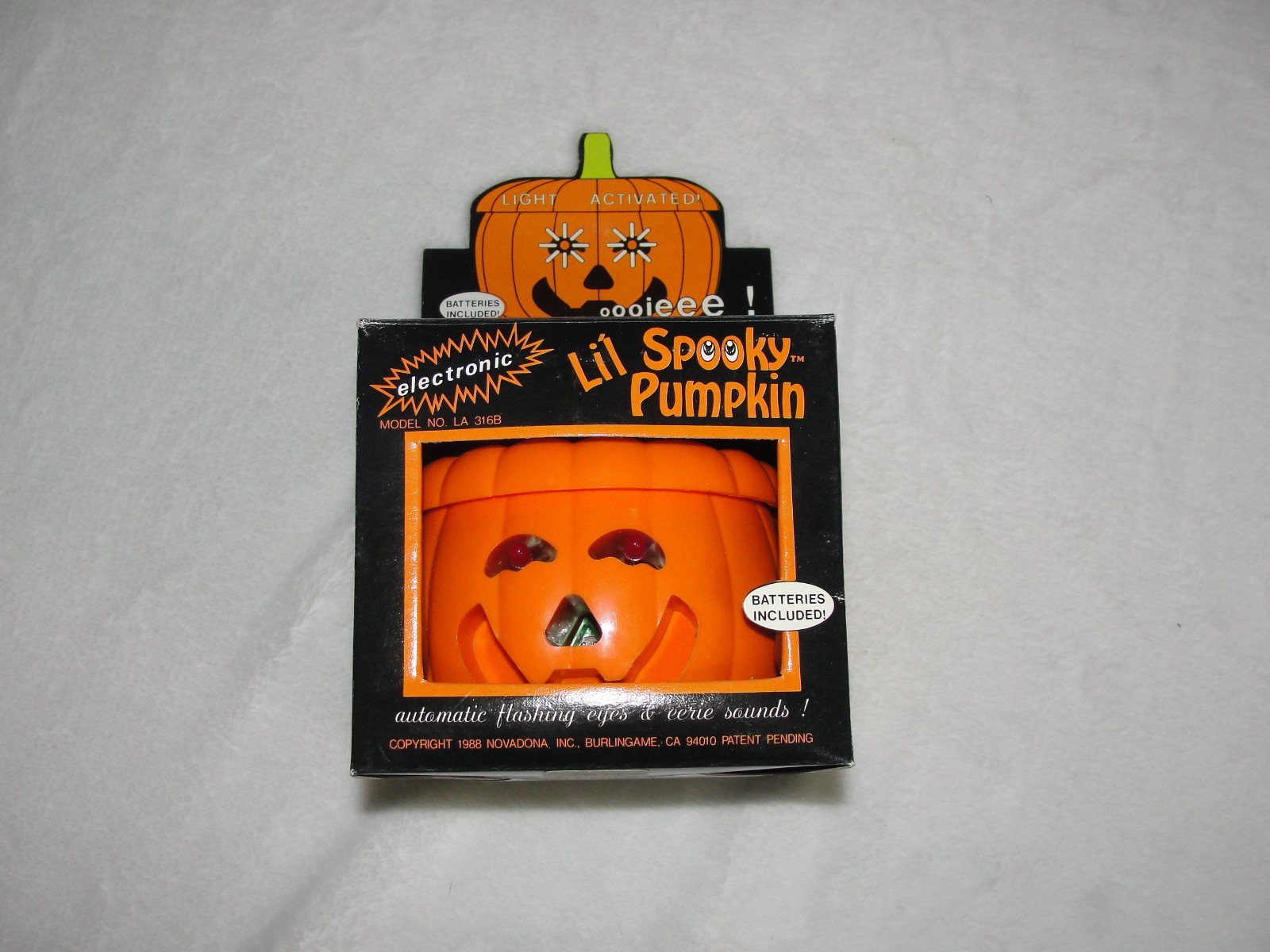 Vintage Lil Spooky Pumpkin 1988 new old stock Vintage Lil Spooky Pumpkin 1988 new old stock