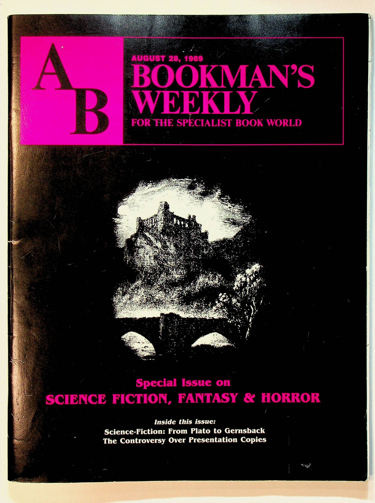 Bookman\'s Weekly Magazine Vol. 84 #9 VG 1989 Low Grade