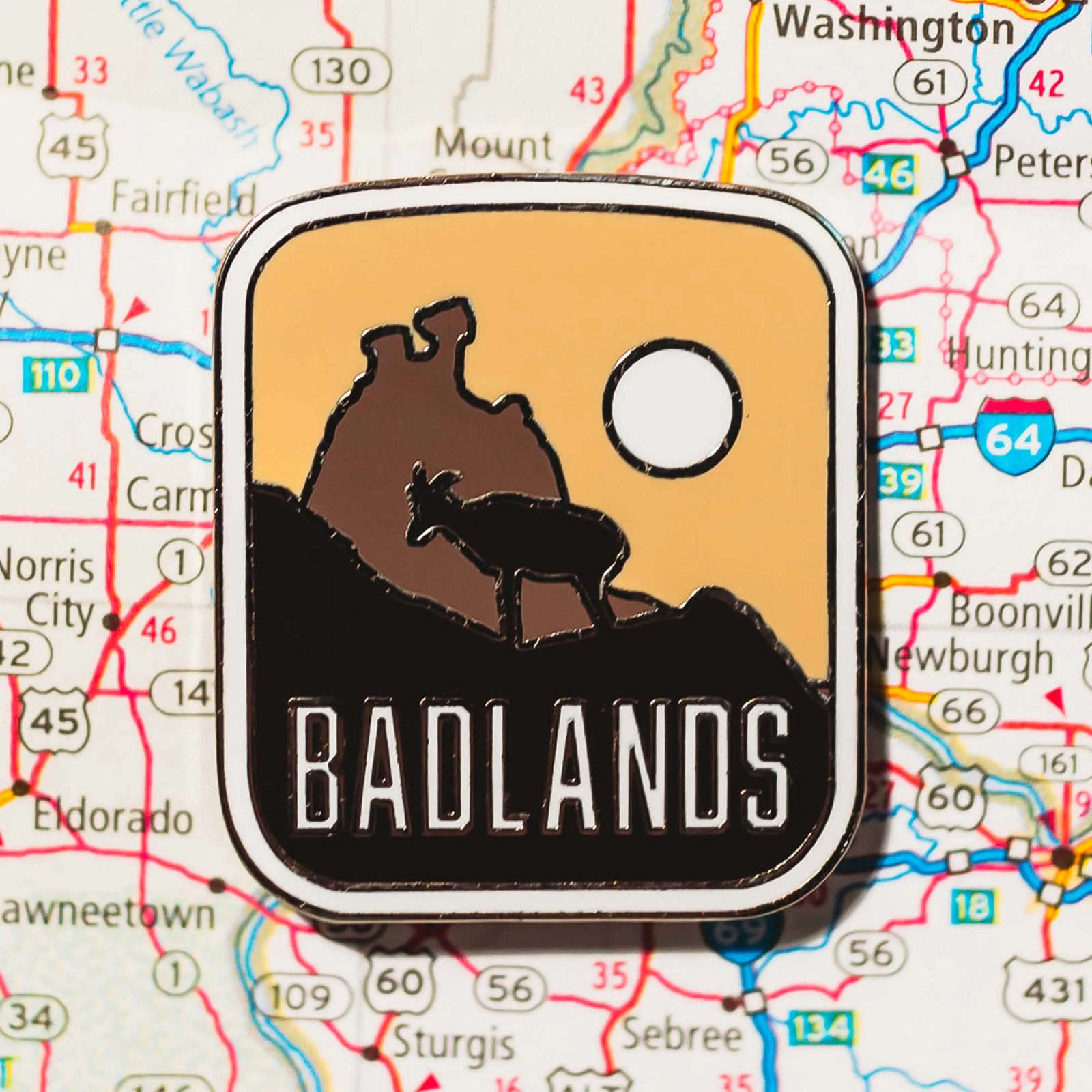 Badlands National Park Enamel Pin Badlands National Park Enamel Pin
